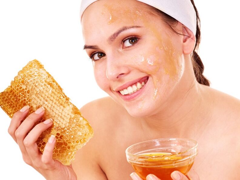 мёд для омолаживающей маски